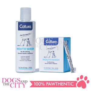Cature Oral Care Pro Mouthwash For Dog and Cat 5ml (30 sachets) - Dogs And The City Online