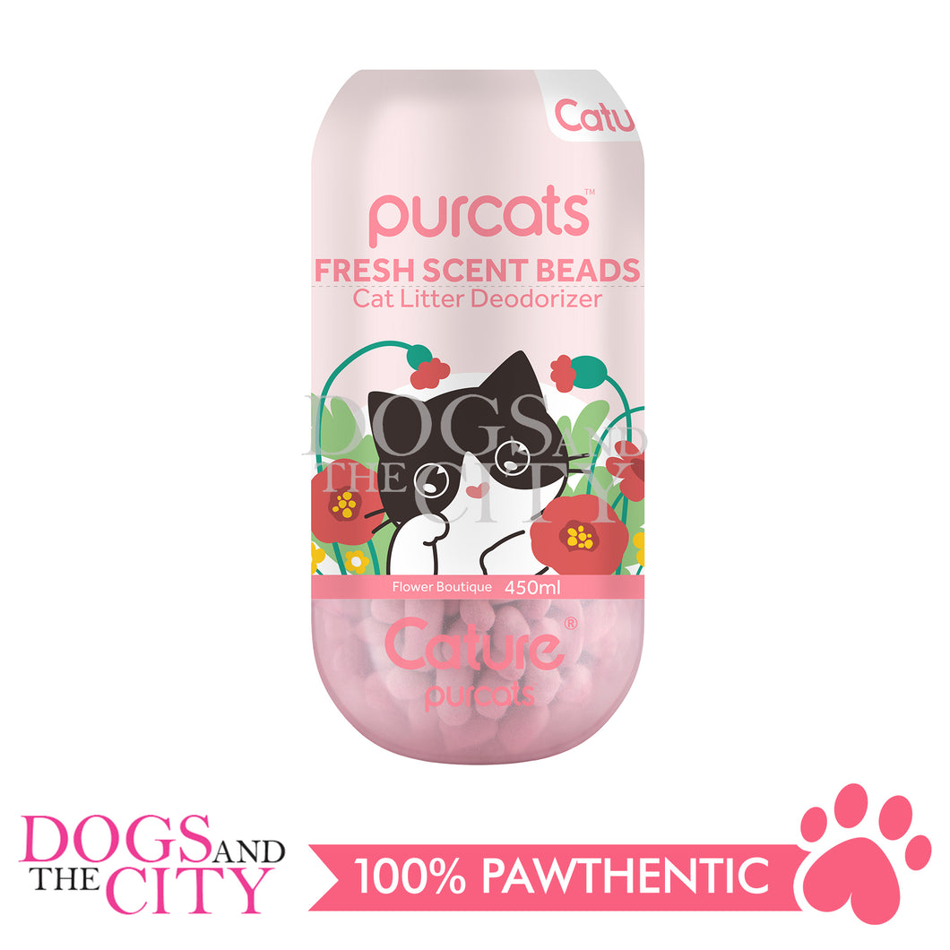 Cature Deodorizer Fresh Scent Beads Floral 450 ml - Dogs And The City Online