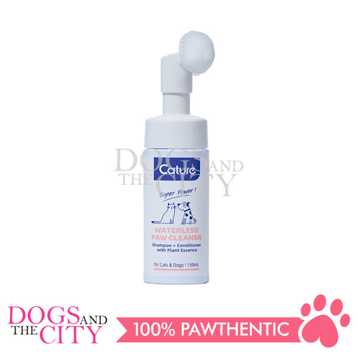 Cature Purelab Waterless Paw Wash Foam for Dogs and Cats 150ml