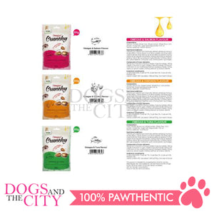 Dentalight Omegas+ Crunchy Cat Treats 60g