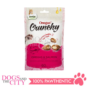 Dentalight Omegas+ Crunchy Cat Treats 60g