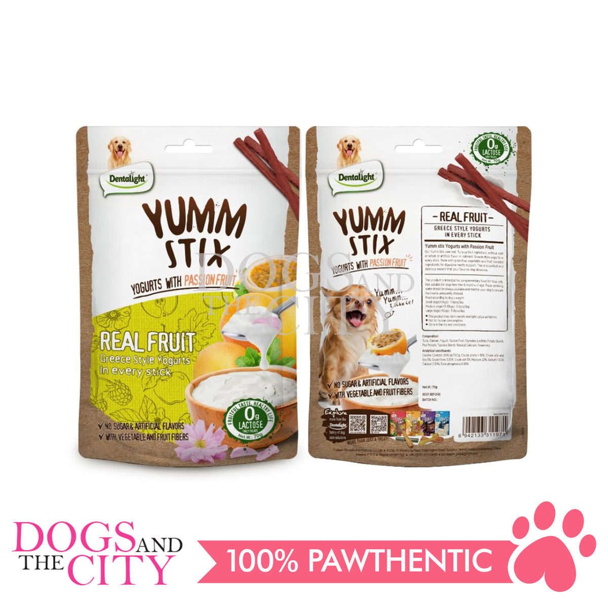 Dentalight Yumm Stix Yogurts Wet and Soft Dog Treats – Dogs And The ...