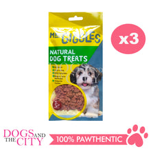 Load image into Gallery viewer, Mr. Giggles GPP0823012 Duck Flavor Heart Shaped Dog Treats 60g (3packs)