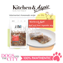 Load image into Gallery viewer, VET&#39;S LABO 16961 Kitchen &amp; Aspic Dog Beef and Root Vegetables Japanese Jelly Dog Food 80g
