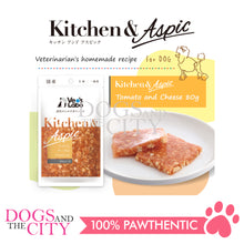 Load image into Gallery viewer, VET&#39;S LABO 16956 Kitchen &amp; Aspic Dog Tomato and Cheese Japanese Jelly Dog Food 80g