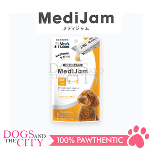 VET'S LABO 16970 Medi Jam Cheese Japanese Grain Free Treat for Dog 6g x 8pcs