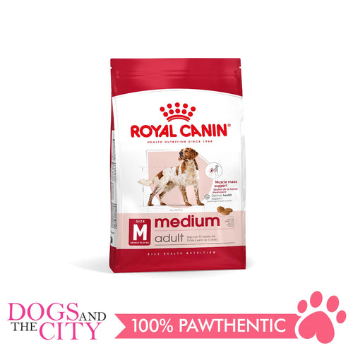 Royal Canin Medium Adult 4kg - Dogs And The City Online