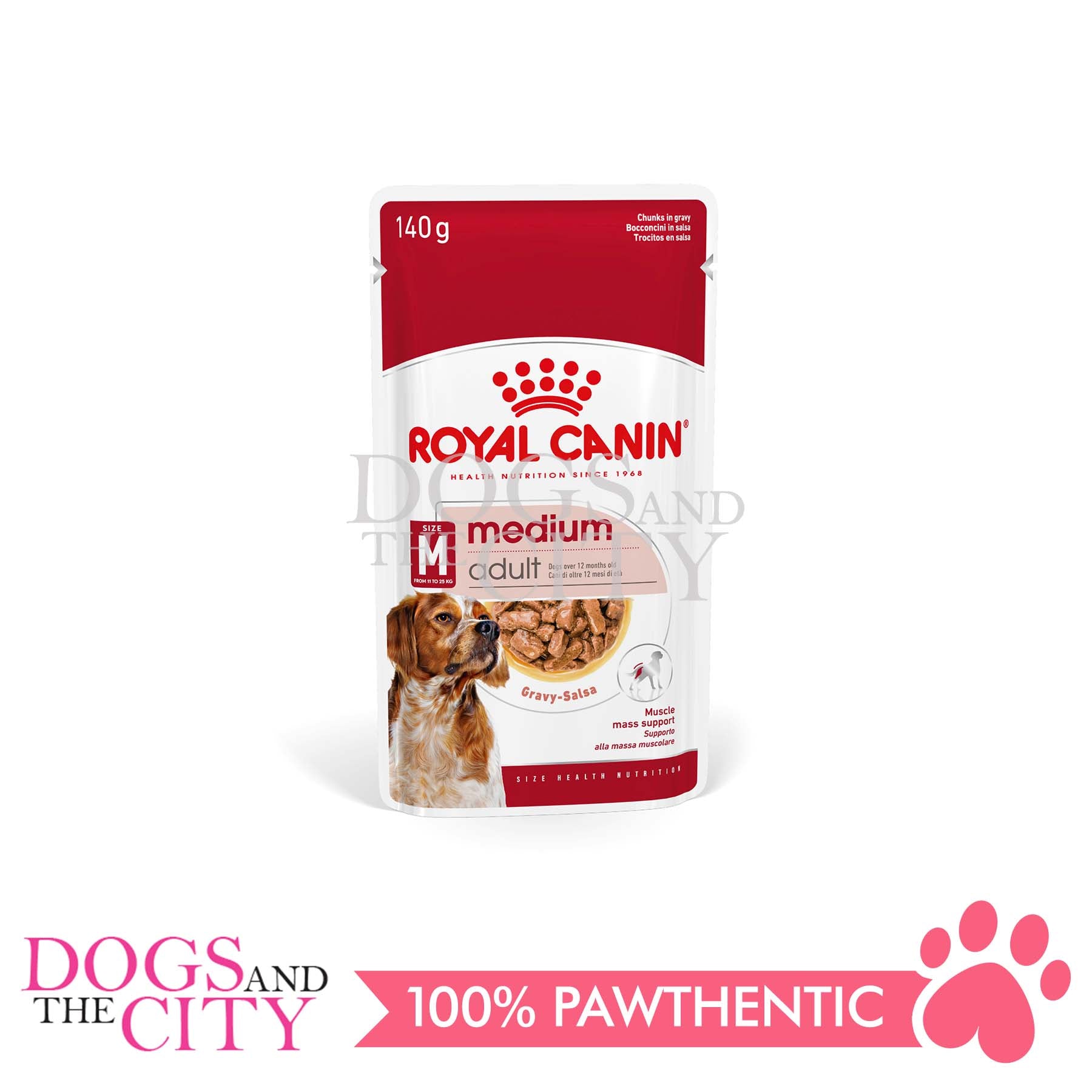 Royal Canin Medium Adult Wet Dog Food 140gx10pcs - Main Image