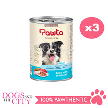 Load image into Gallery viewer, PAWTA Grain Free Canned  Wet Dog Food 400g (3 Cans)