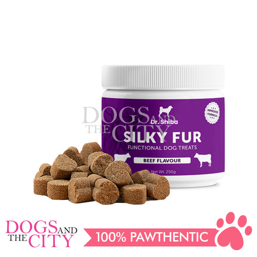 Dr. Shiba Silky Fur Functional Dog Treats 250g