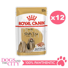 Load image into Gallery viewer, Royal Canin Shih Tzu Adult Wet Dog Food 85gx12pouches - Dogs And The City Online