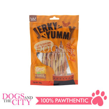 Load image into Gallery viewer, ENDI WJ-001 Chicken &amp; Cheese Flavor Dual Jerky Sticks 100g