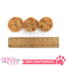 Load image into Gallery viewer, PETTO BAKE ARTISAN DOG TREATS Chicken and Cheese Dental Roll Fluffy Wraps with Chicken 100g