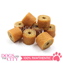 Load image into Gallery viewer, PETTO BAKE ARTISAN DOG TREATS Puffed Dental Roll Wraps with Chicken 100g