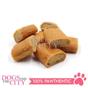 PETTO BAKE ARTISAN DOG TREATS Puffed Dental Cookie Wraps with Chicken 100g
