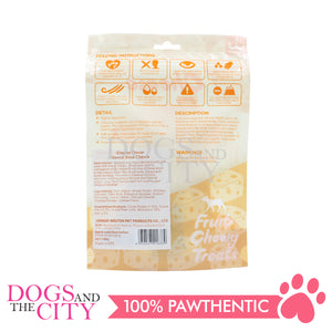 WLN-055  Cheese  Flavor Dental Slice Chew 100g