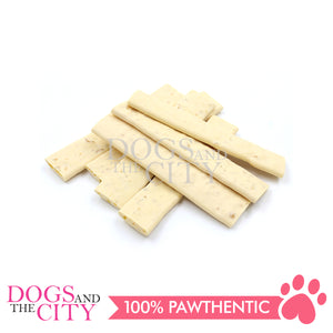 WLN-055  Cheese  Flavor Dental Slice Chew 100g