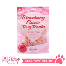 Load image into Gallery viewer, WLN-060  Softies Strawberry Flavored Bone Shaped  Treats 100g