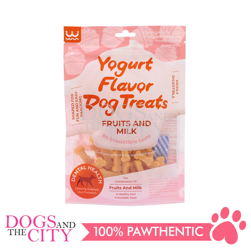 WLN-062  Softies Yogurt Flavored Bone Shaped  Treats 100g