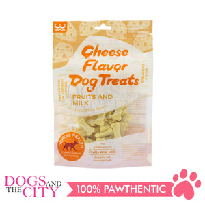 WLN-063  Softies Cheese Flavored Bone Shaped  Treats 100g