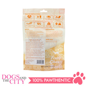 WLN-063  Softies Cheese Flavored Bone Shaped  Treats 100g
