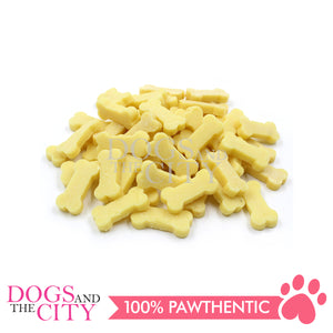 WLN-063  Softies Cheese Flavored Bone Shaped  Treats 100g