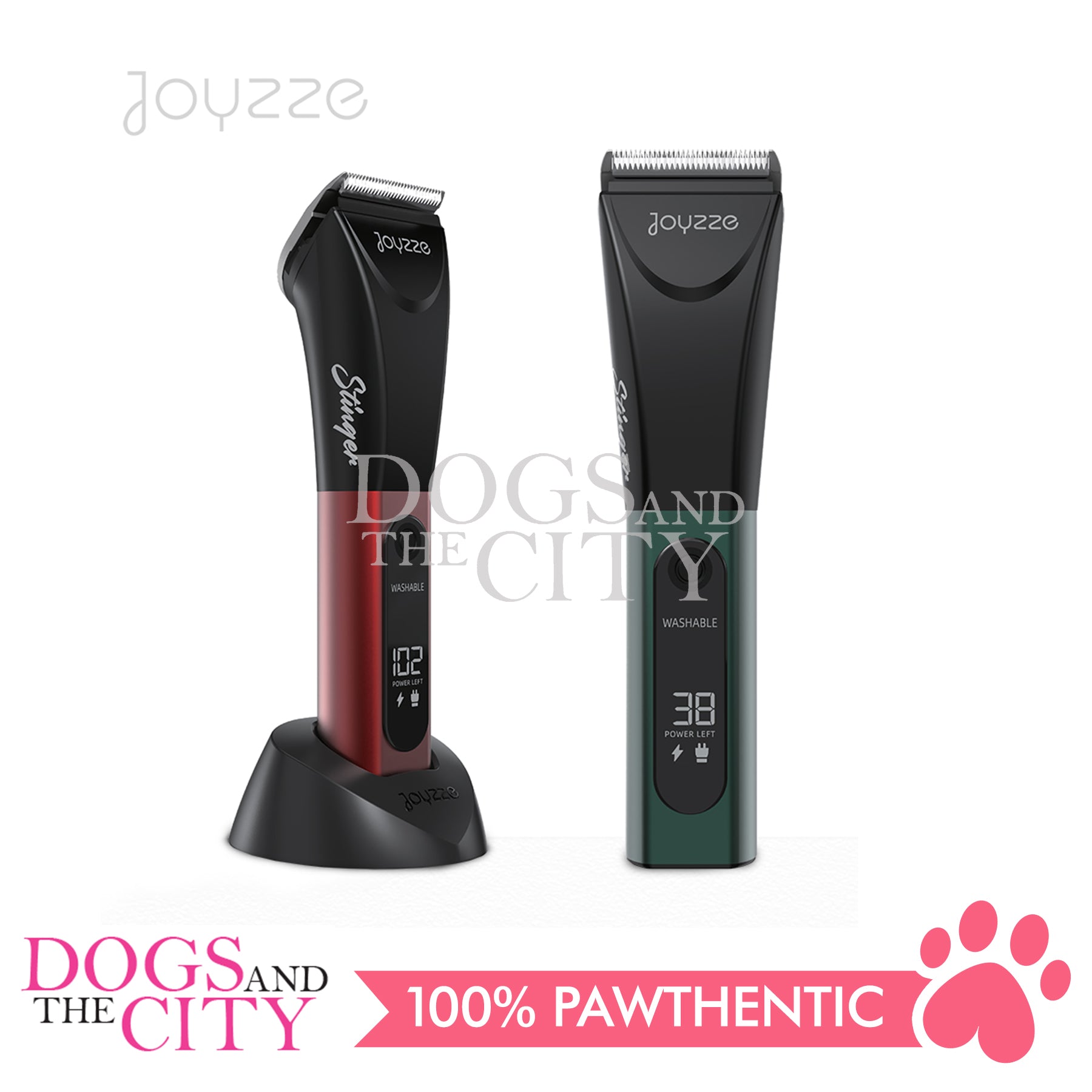 Joyzze Stinger Red Professional Pet Clipper for Dog and Cat – Dogs