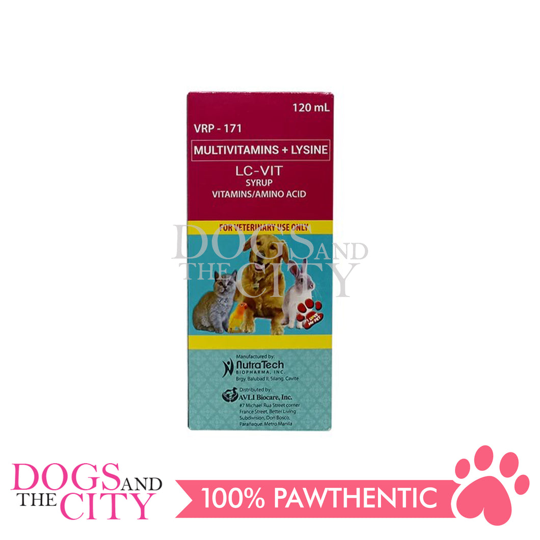 LC Vit Multivitamins Syrup 120 ml - Dogs And The City Online