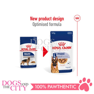 Royal Canin Shn Maxi Adult Wet Dog Food 140gx10pcs