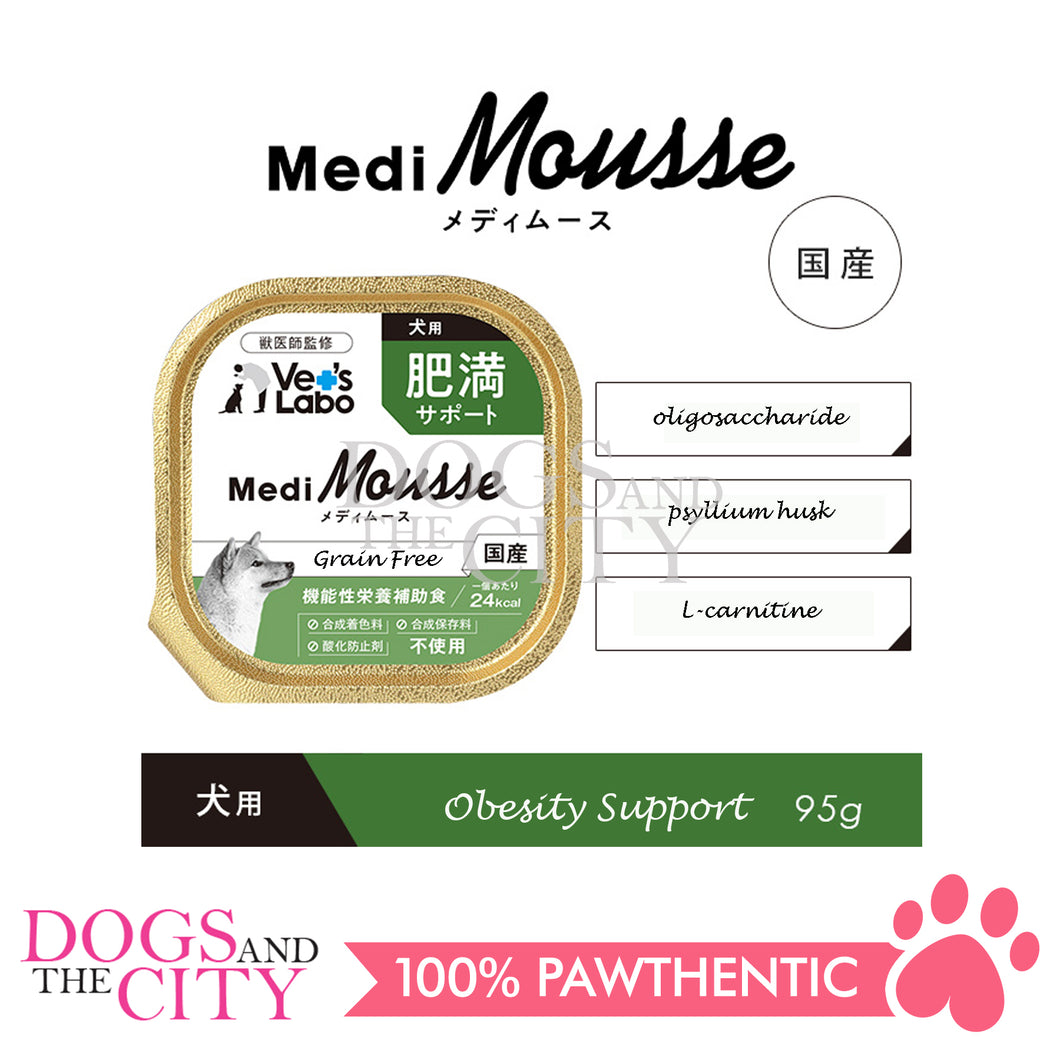 VET'S LABO 16906 Medi Mousse Obesity Care Japanese Supplement for Dog 95g