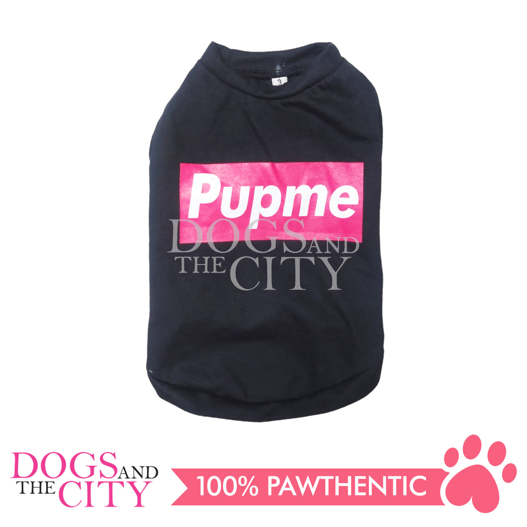 DOGGIESTAR Pupme - Black Pet Shirt