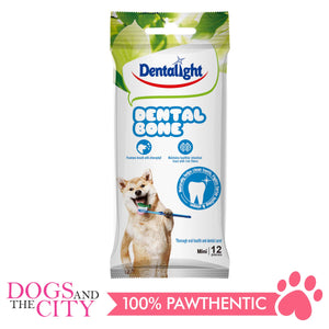 Dentalight 2207 2.5 Dental Bone - small 12 bones/90g - Dogs And The City Online