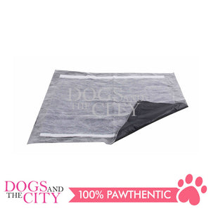 PAWISE 11453 Activated Carbon Pet Training Pads 10pcs/bag 60x60cm-40g/3g SAP for Dogs and Cats