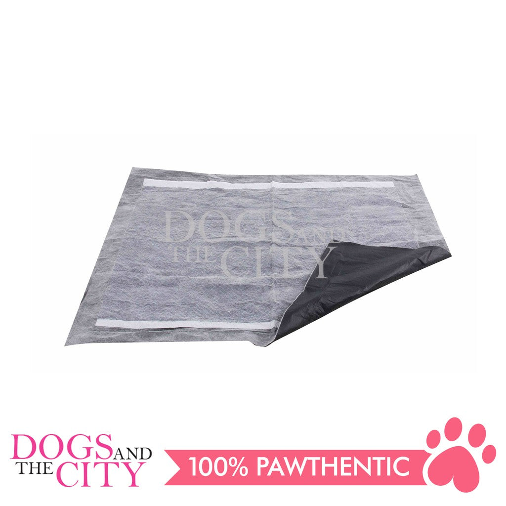 PAWISE 11453 Activated Carbon Pet Training Pads 10pcs/bag 60x60cm-40g/3g SAP for Dogs and Cats