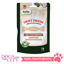 Load image into Gallery viewer, Dentalight 8223 Dent Fresh 3&quot; Glucosamine &amp; Chondroitin Dog Treats 150g - Dogs And The City Online