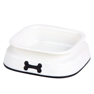 Pawise 11046 Plastic Dog Bowl Laarge 950ml 21.8x21.8x7.8cm - All Goodies for Your Pet