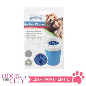 PAWISE 11559 Portable Pet Foot Washer Paw Cleaner - Medium 15cm for Dog and Cat