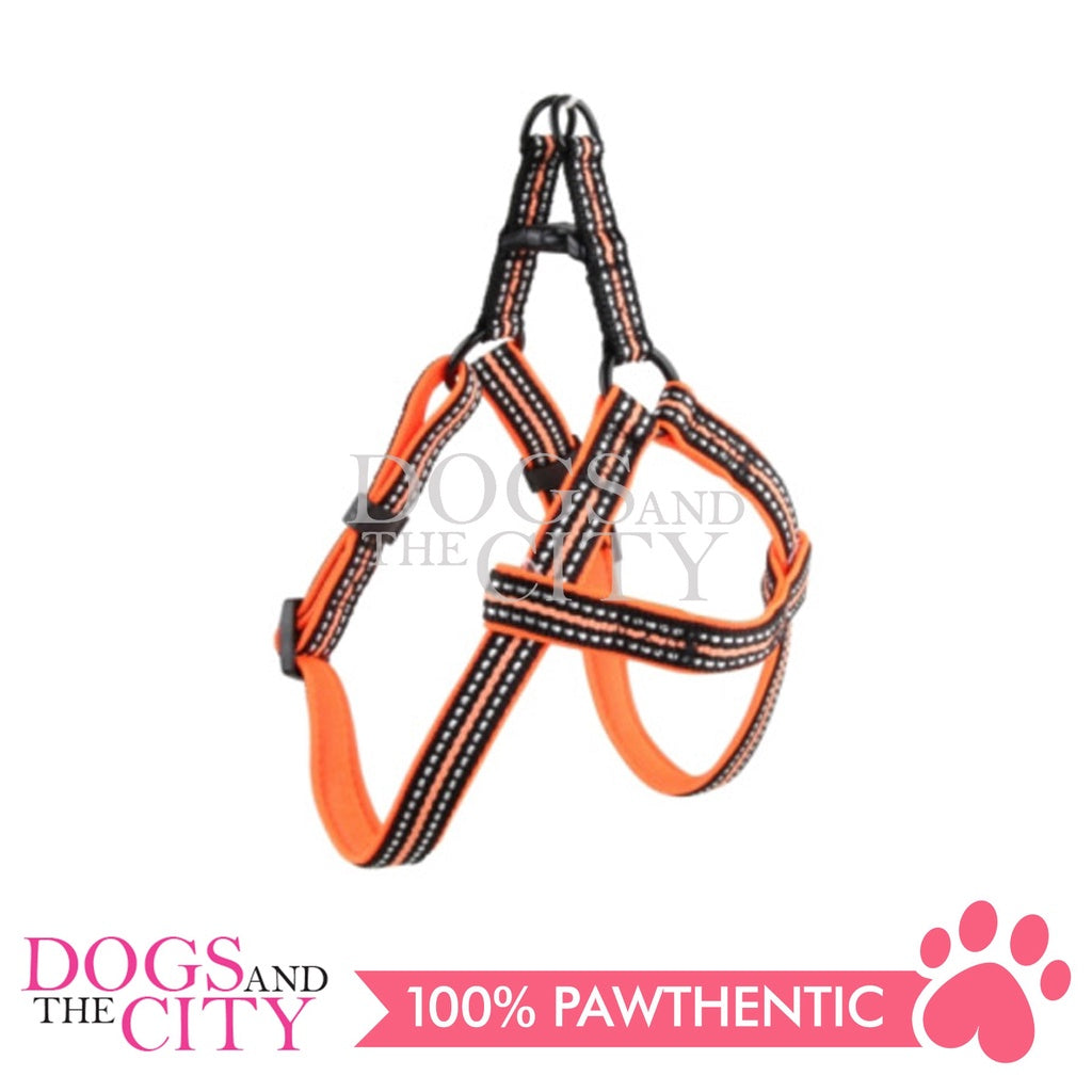 PAWISE  13169 Dog Reflective Soft Harness - orange 20mm*35-60cm