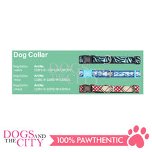 Load image into Gallery viewer, PAWISE  13291 Dog Collar - Checkered Extra Small (15-25cm/10mm)