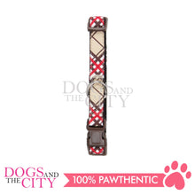 Load image into Gallery viewer, PAWISE  13291 Dog Collar - Checkered Extra Small (15-25cm/10mm)