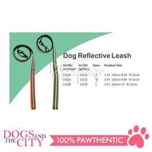 Load image into Gallery viewer, PAWISE  13176 Dog Reflective Soft Leash - Green 25mm*120cm