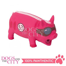 Load image into Gallery viewer, Pawise 14040 Latex Pig Boss Pet Toys  20cm