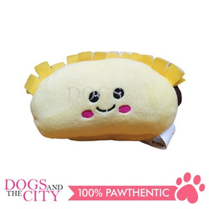 Pawise 15002 Yummy Yummy - Plush Tacos Squeaky Dog Toy