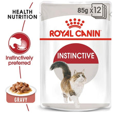 Load image into Gallery viewer, Royal Canin INSTINCTIVE Feline Adult in Gravy Cat Food 85g (12 packs) - Dogs And The City Online
