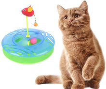 Load image into Gallery viewer, DGZ Single Layer Cat Turntable Play Disc Cat Funny Toy 30cm