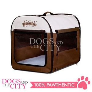 PAWISE 12525 Pet Foldable Soft Crate Portable Dog Cat Cage Small 46x41x36cm