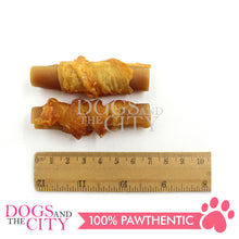Load image into Gallery viewer, KIND REWARDS 9635 Bare Bones Chicken Wraps 100% Rawhide Free Small Dog Treats 16pcs 200g
