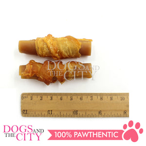 KIND REWARDS 9635 Bare Bones Chicken Wraps 100% Rawhide Free Small Dog Treats 16pcs 200g
