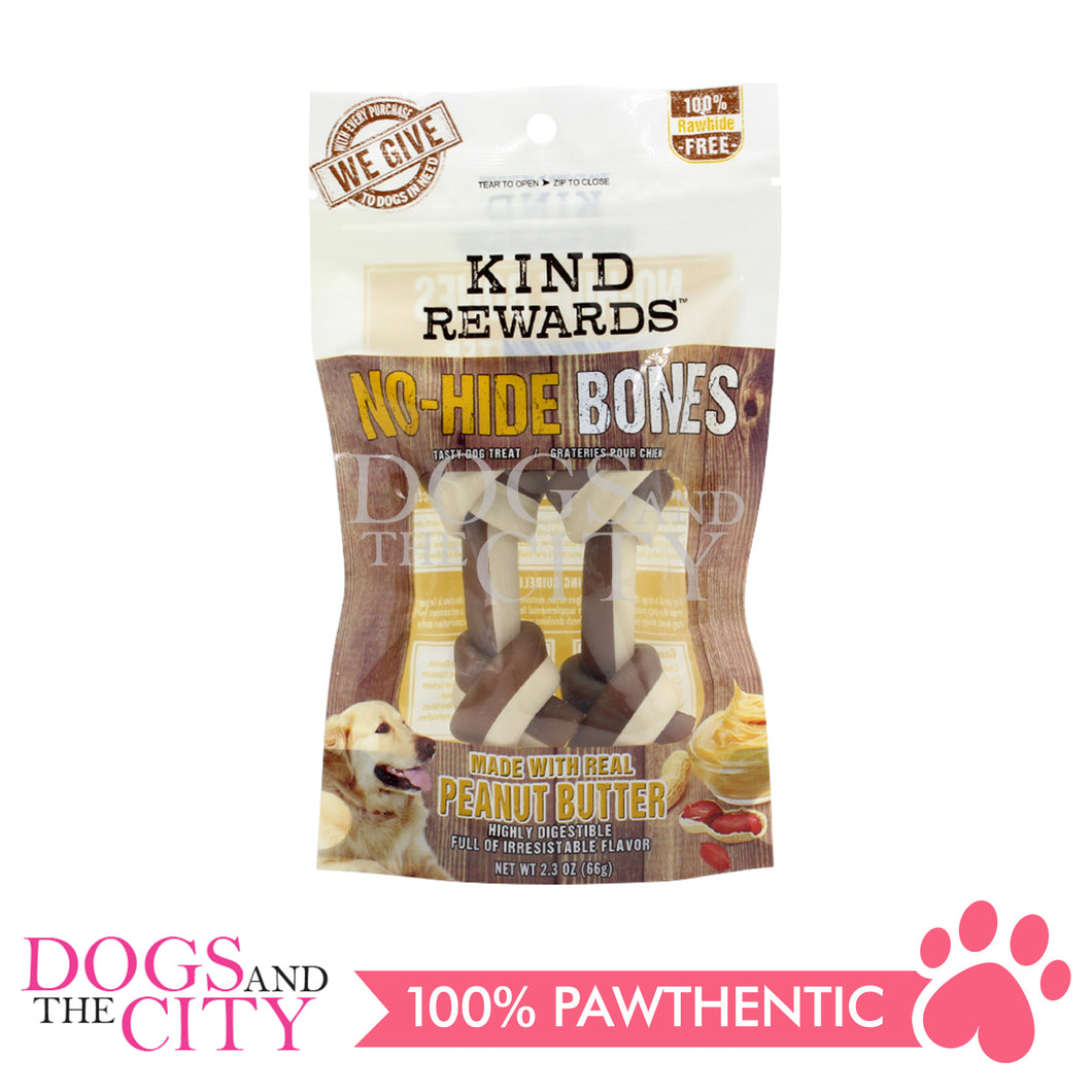KIND REWARDS 9897-24 No Hide Bones Peanut Butter 4