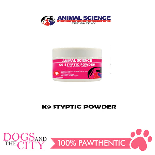 Animal Science K9 Styptic Powder 14 grams - Dogs And The City Online